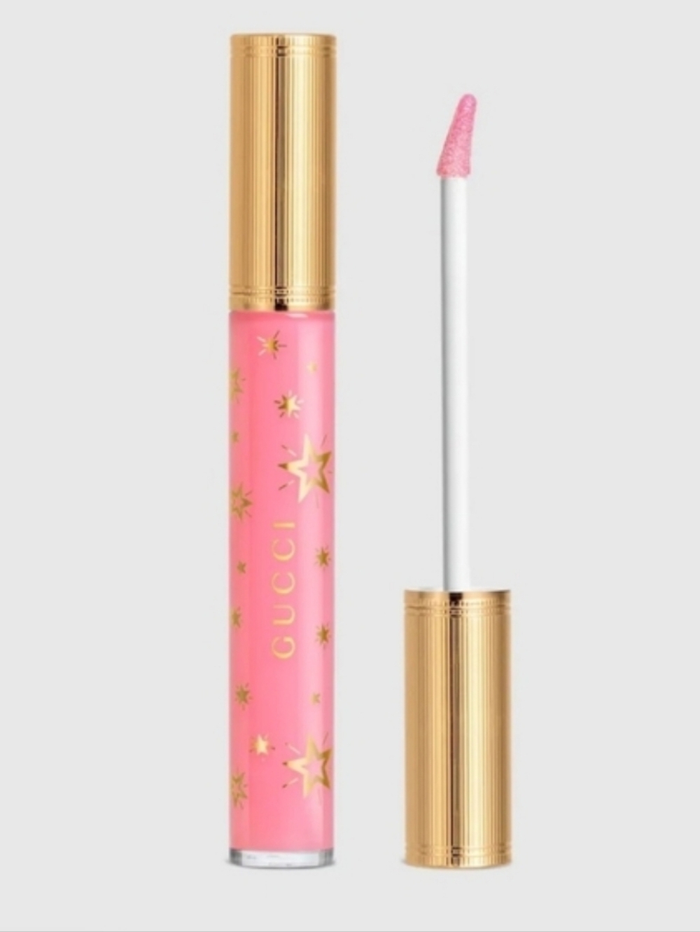 Gucci Gloss à Lèvres Plumping Lip Gloss in 219 Bertha Pink